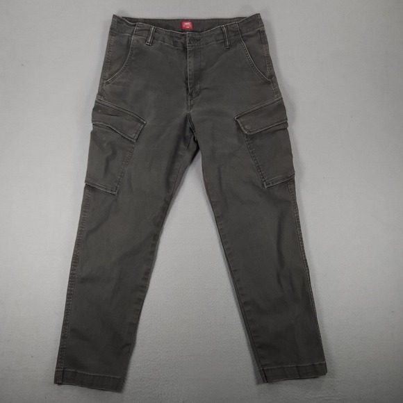 Levi's Other - Levi's Men's Cargo Pants Gray Chino XX  Standard Taper 5 Pockets 33x30
